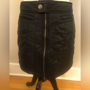 Athleta Black Puffer Skirt